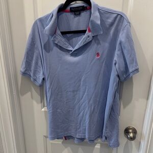 U.S. Polo Assn. Light Blue Polo Shirt